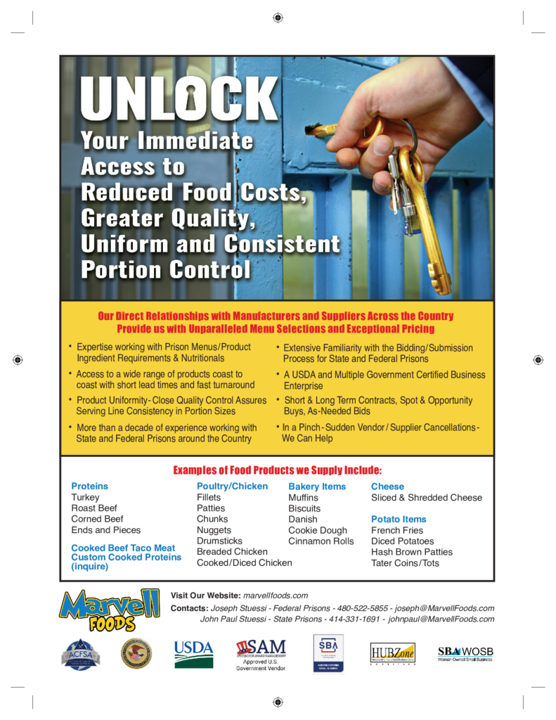 Correctional Food Service Companies